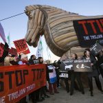 Image showing NOTTIP Demonstrations in Brussels