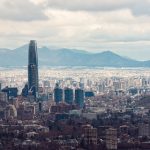 Santiago cityscape from Manquehue hill