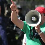protester