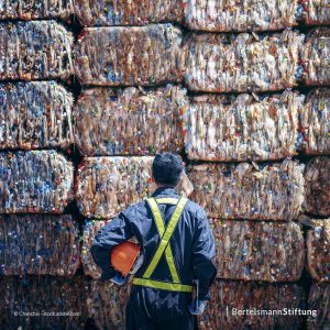 recycling man