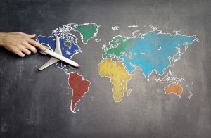 world map