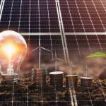 clean energy and saving power in nature