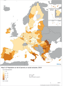 map: population at risk