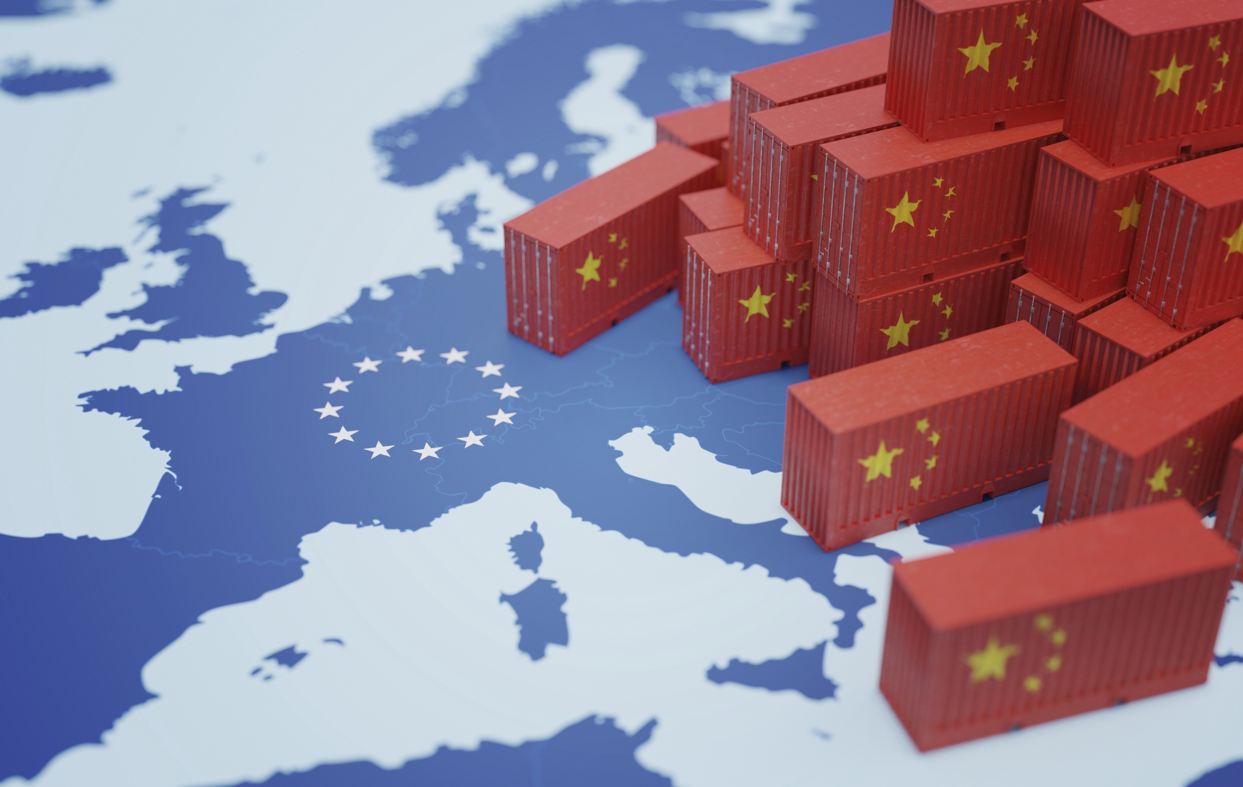 Chinese cargo containers