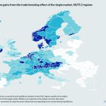 per capita welfare gains from the trade boosting effect of the single market