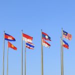 ASEAN flags