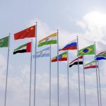 Photo flags brics membership concept of the brics summit or meeting countries flag brics. Foto Flaggen Brics Mitgliedschaft Konzept der Brics-Gipfel oder Treffen Länder Flagge Brics.