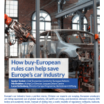 policybrief How buy-Europeanrules can help saveEurope’s car industry