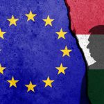 How the EU Should Respond to Hungary’s Election: Two Scenarios Europe Union and Hungary flags painted on the concrete wall
